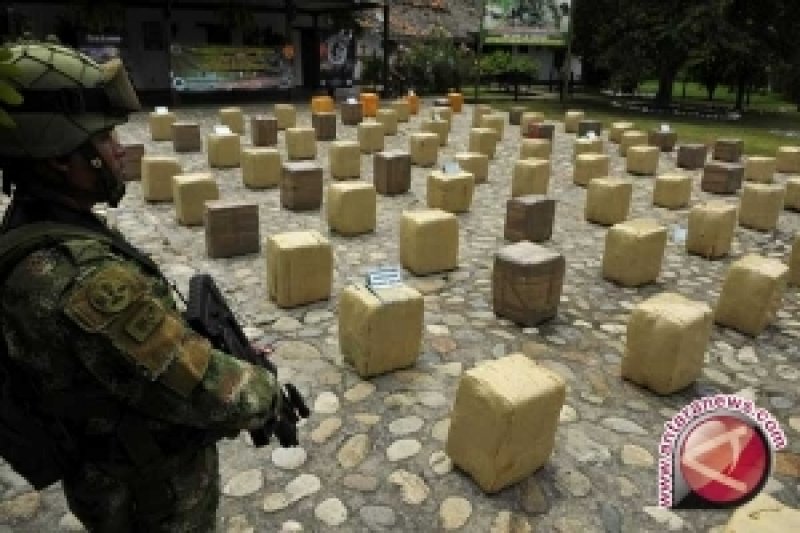Pengiriman Kokain Meningkat, Polisi Kolombia Berhasil Menghentikan 5 Ton Narkoba